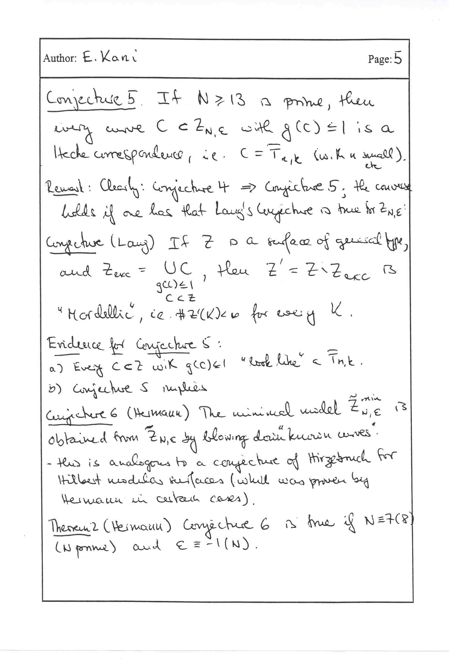 Arithmetical Geometry Conference